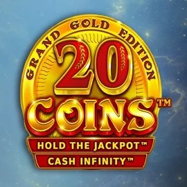 Logo of 20 Coins Grand Gold Edition from Wazdan at BetFriday Casino
