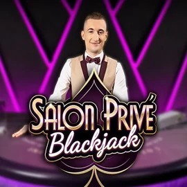 Official Live Casino logo: Blackjack Salon Privé by Ezugi at BetFriday Casino