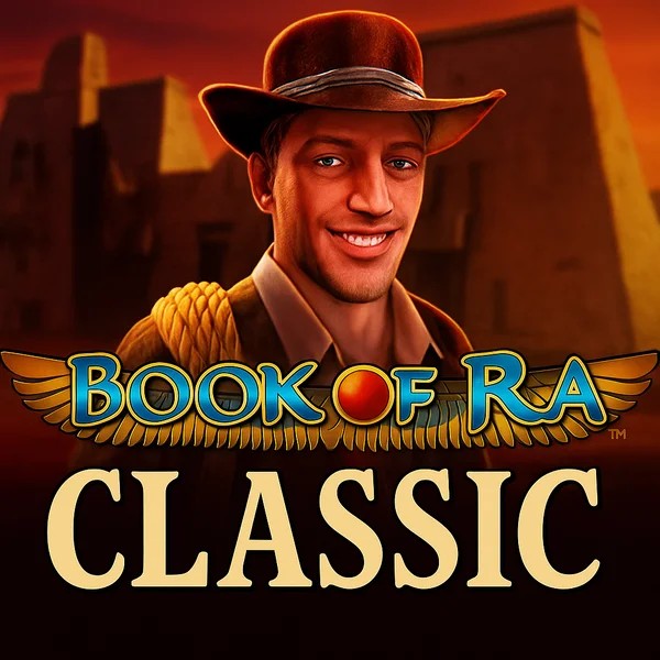 Slots logo of Book of Ra Classic from Novomatic at BetFriday Casino