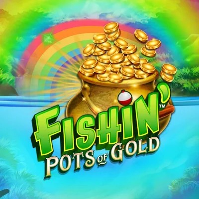 Fishin Pots Of Gold by Gameburger Studios, showcased at betfridays.com – game logo