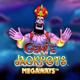 Genie Jackpots Megaways casino game by Blueprint Gaming – featured logo at BetFriday Casino