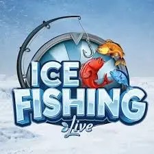 Enjoy Ice Fishing Live by Evolution – logo hosted on betfridays.com