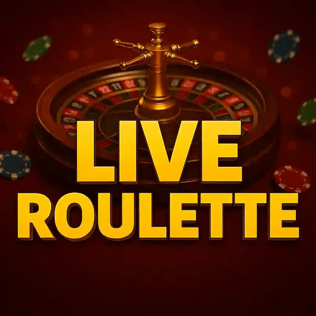 Live Roulette by Evolution, showcased at betfridays.com – game logo