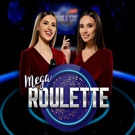 Mega Roulette logo by Pragmatic Play at BetFriday Casino