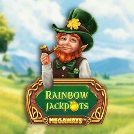Rainbow Jackpots Megaways game by Red Tiger Gaming – logo hosted on BetFriday Casino