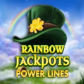 Rainbow Jackpots Power Lines logo – Jackpots by Red Tiger Gaming at BetFriday Casino