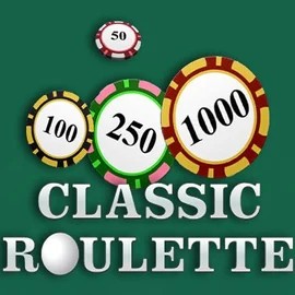 Roulette slot logo by OneTouch Games at BetFriday CasinoRoulette